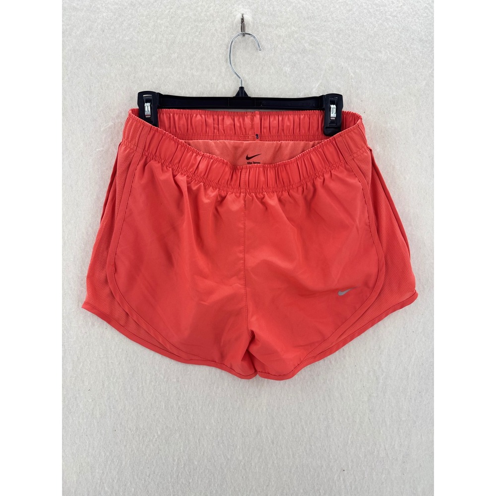 Nike - Tempo Dri-FIT Running Shorts Mesh Panels - Coral Orange - M - Womens